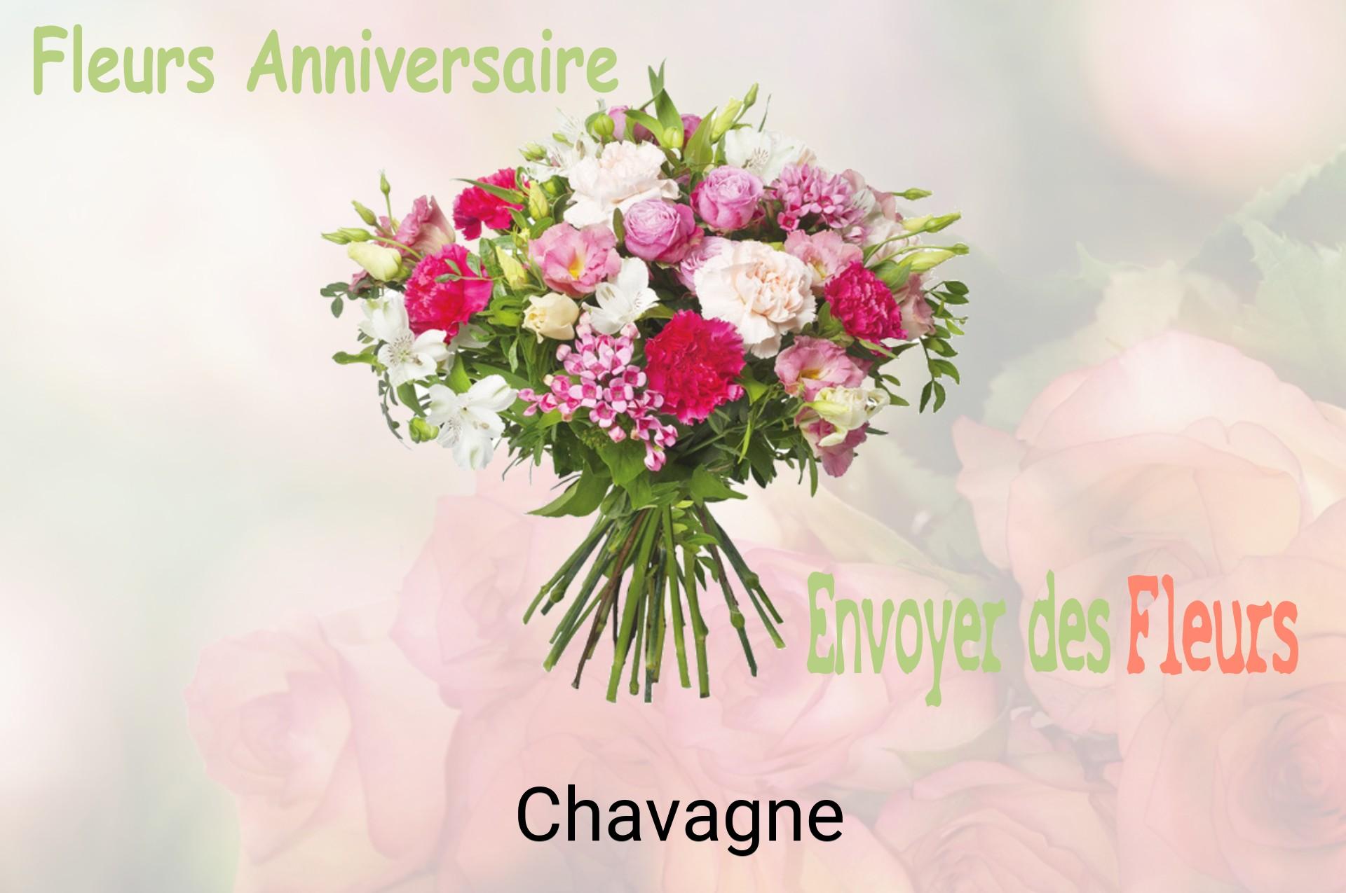 Bouquet de fleurs d’anniversaire livré à Chavagne